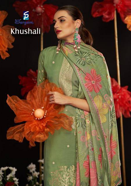 Sargam prints khushali Printed dress materials wholesale