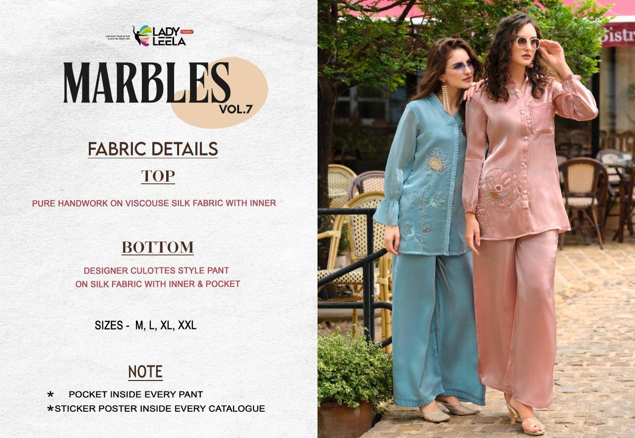 Lady leela marbles vol 7 Surat kurti market
