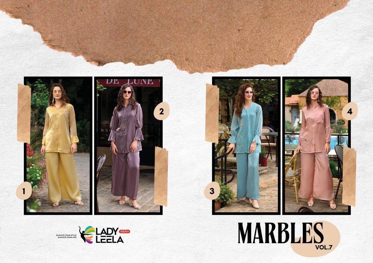 Lady leela marbles vol 7 Surat kurti market