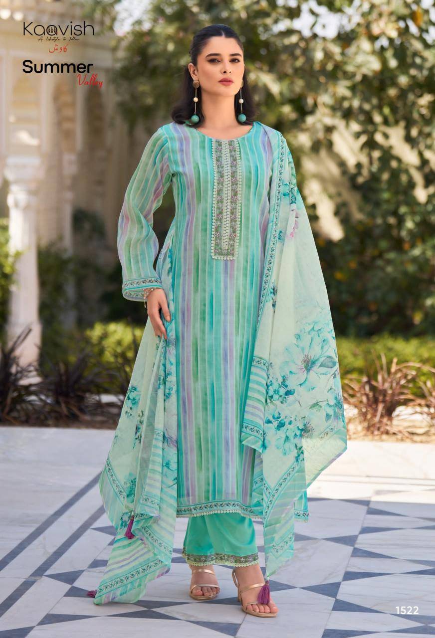 Kaavish summer valley Dress materials online