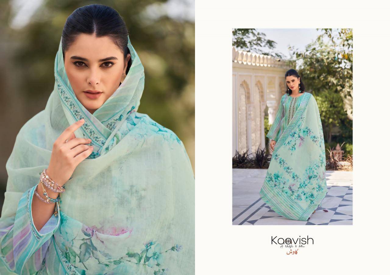Kaavish summer valley Dress materials online