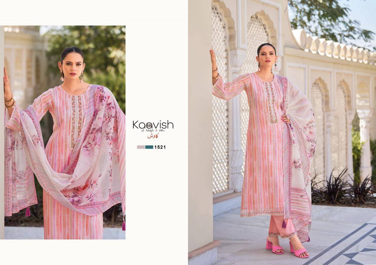 Kaavish summer valley Dress materials online