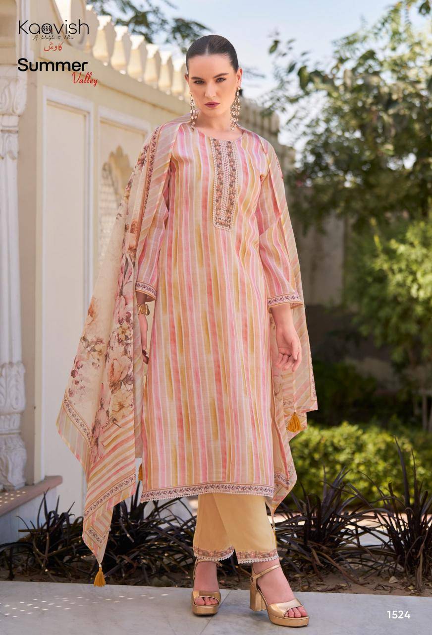 Kaavish summer valley Dress materials online