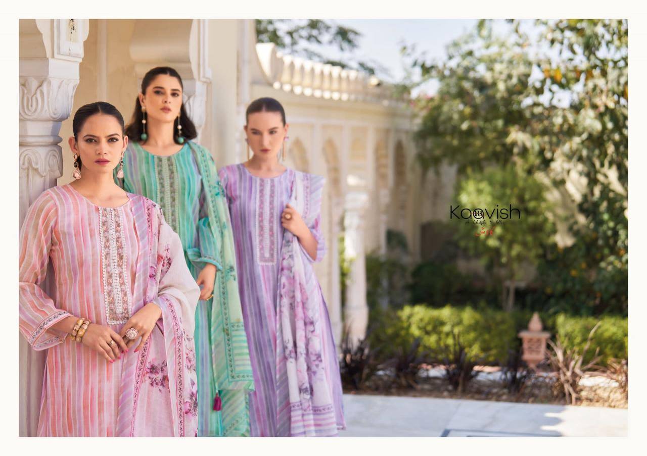 Kaavish summer valley Dress materials online