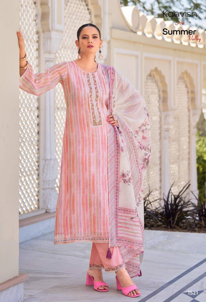 Kaavish summer valley Dress materials online