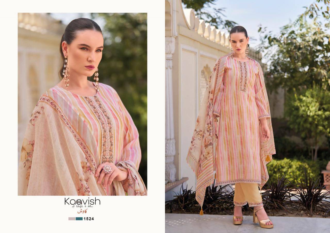 Kaavish summer valley Dress materials online