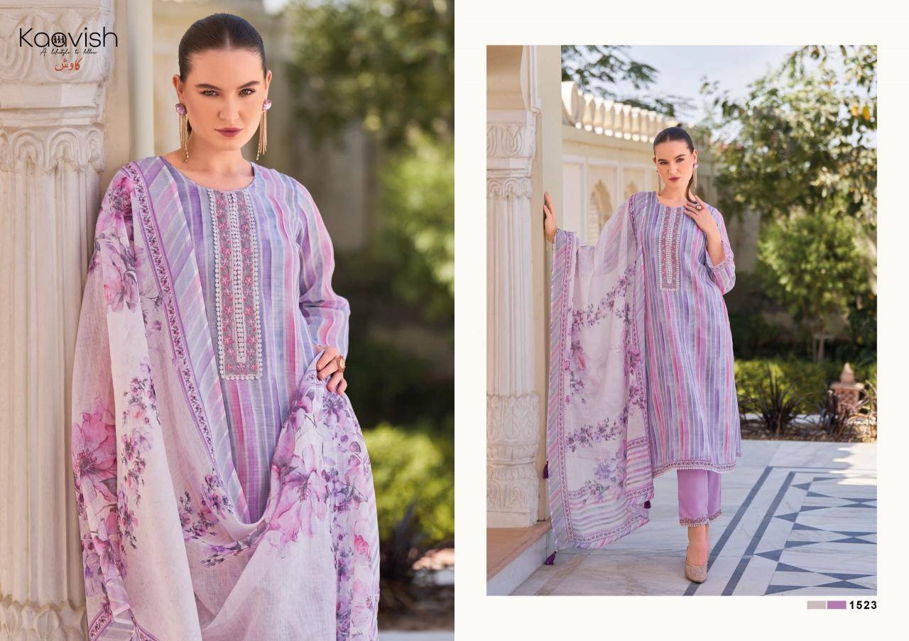 Kaavish summer valley Dress materials online
