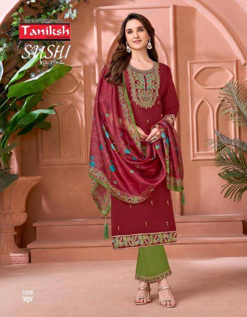 Taniksh sushi vol 1 Kurti manufacturers in Surat