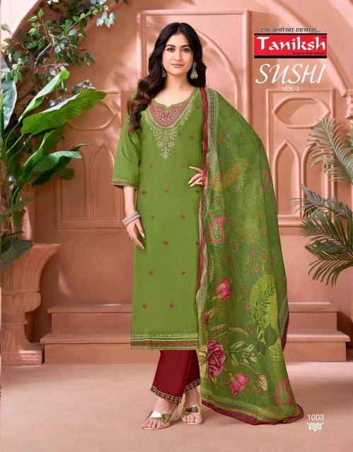 Taniksh sushi vol 1 Kurti manufacturers in Surat