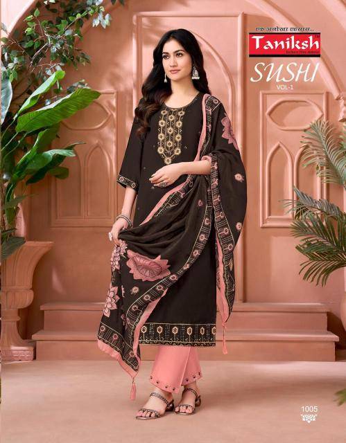 Taniksh sushi vol 1 Kurti manufacturers in Surat