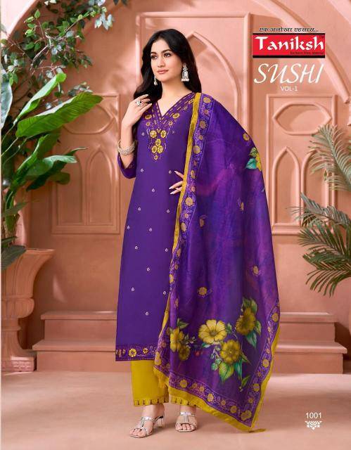 Taniksh sushi vol 1 Kurti manufacturers in Surat