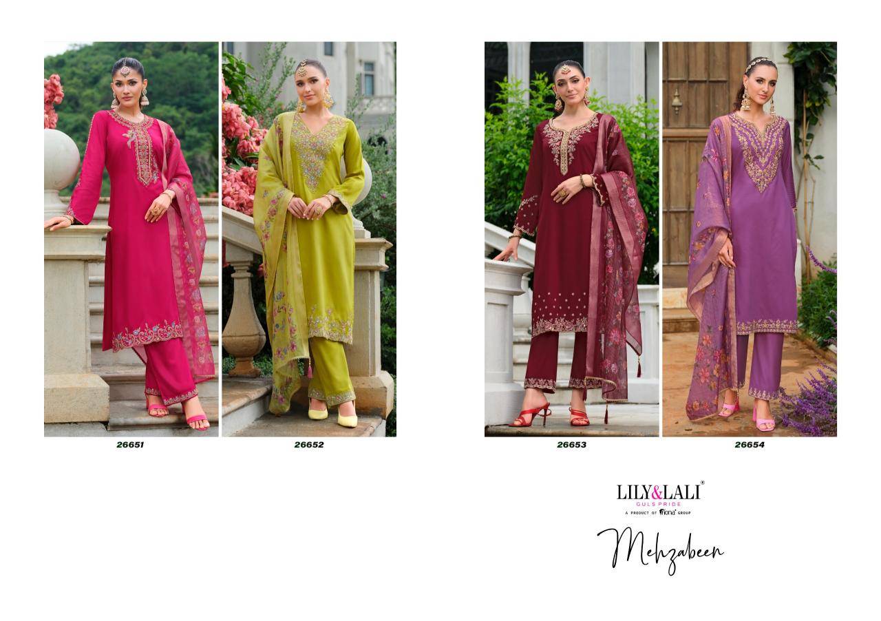 Lily & lali mehzabeen Kurti suppliers in Surat