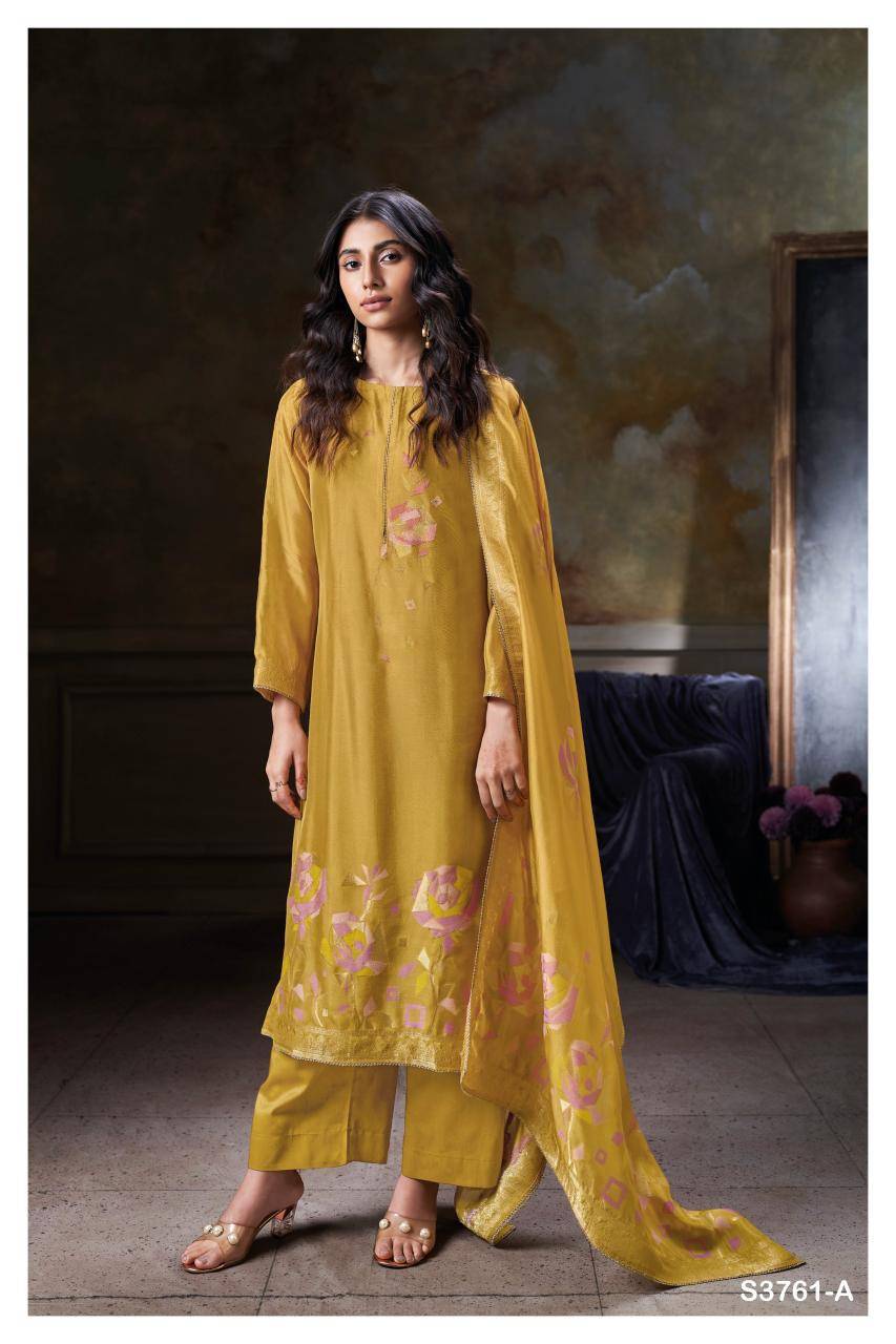 Ganga vayla 3761 Bangalore dress material marke