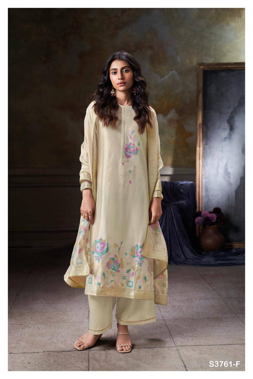 Ganga vayla 3761 Bangalore dress material marke