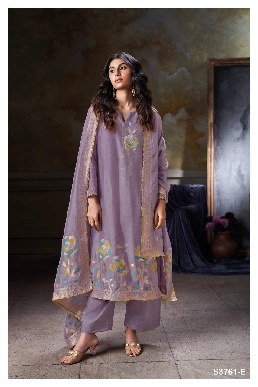 Ganga vayla 3761 Bangalore dress material marke