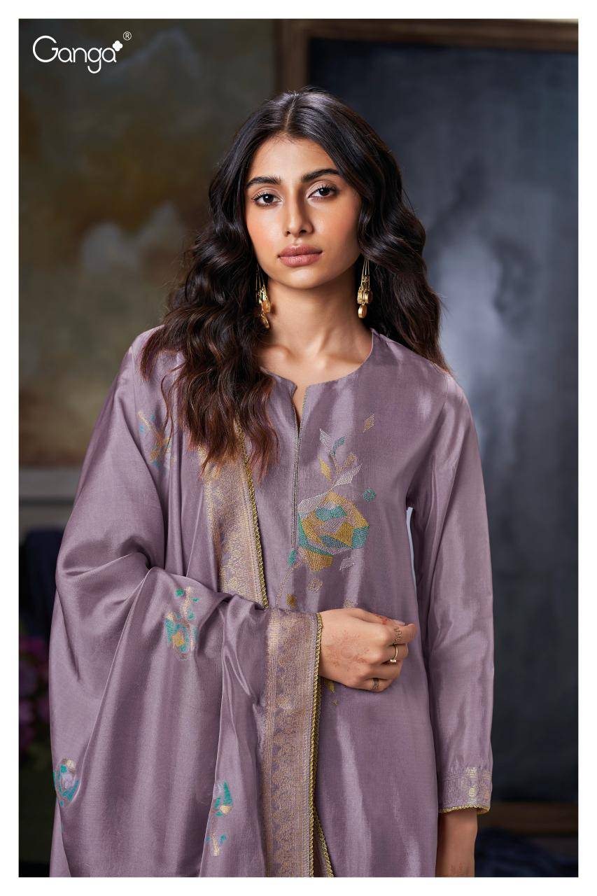 Ganga vayla 3761 Bangalore dress material marke