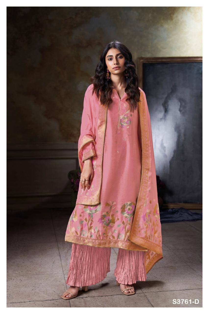 Ganga vayla 3761 Bangalore dress material marke