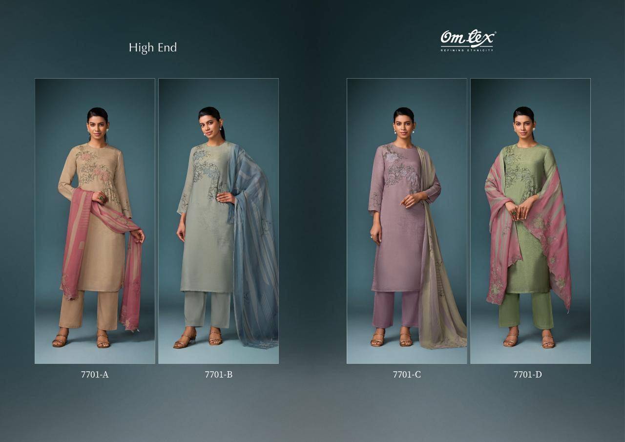 Omtex high end eira Dress material suppliers in Bangalore