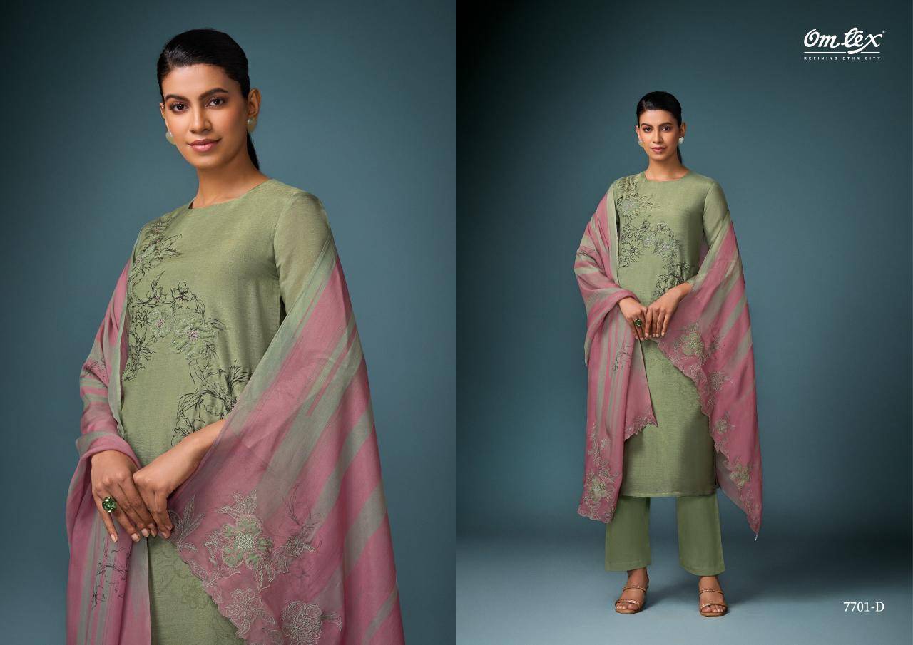 Omtex high end eira Dress material suppliers in Bangalore