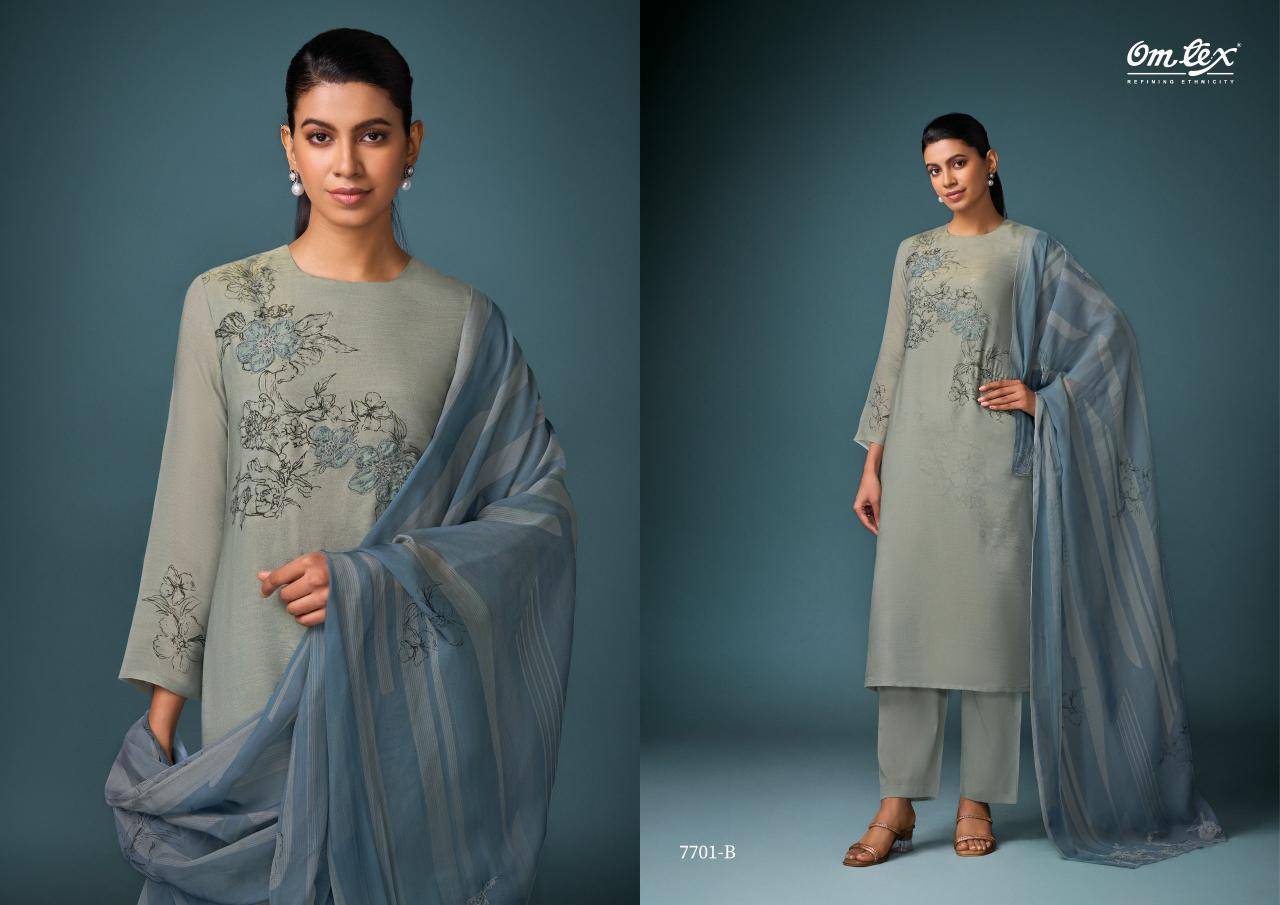 Omtex high end eira Dress material suppliers in Bangalore