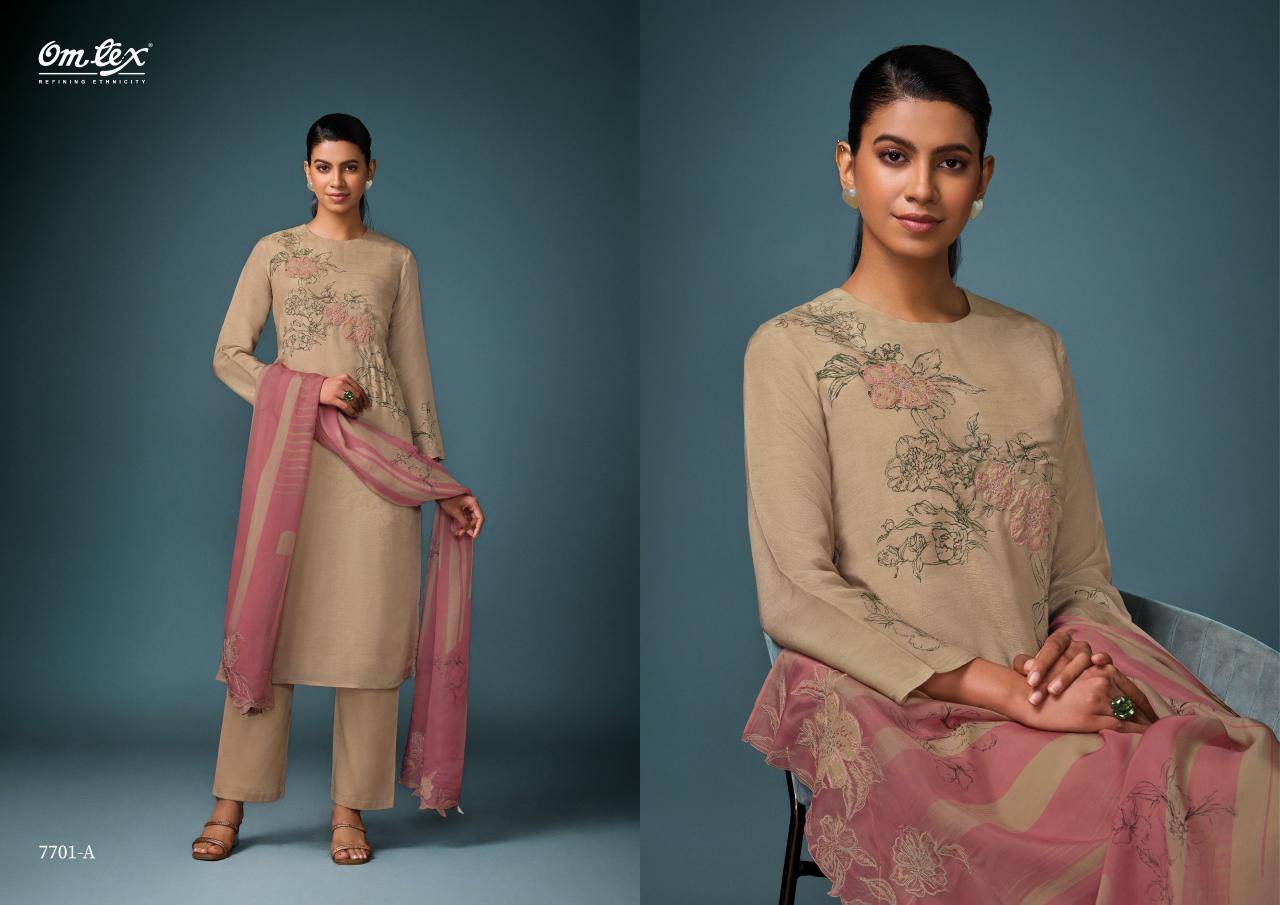 Omtex high end eira Dress material suppliers in Bangalore