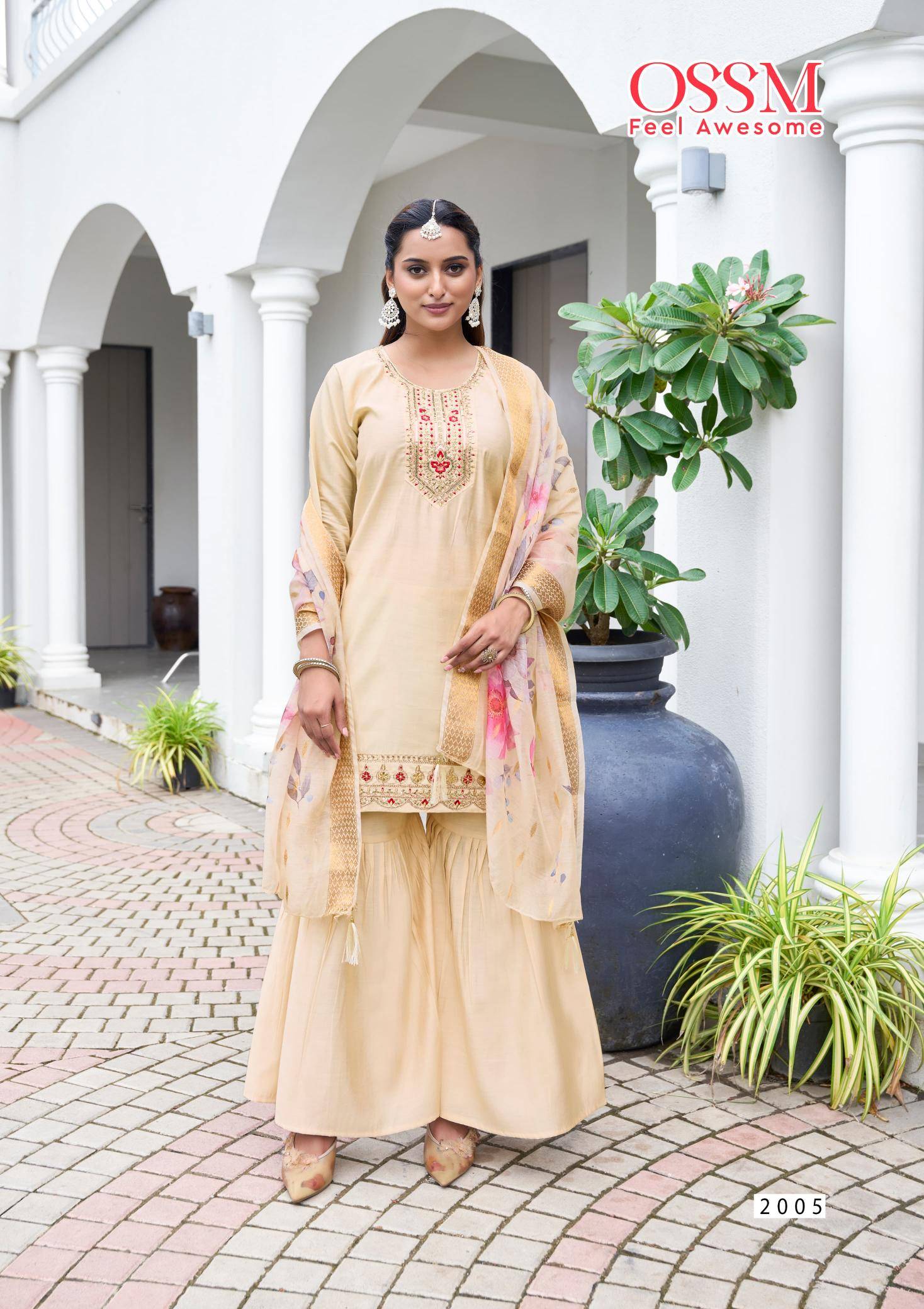 Ossm mannat vol 2 Kurti export market in Surat