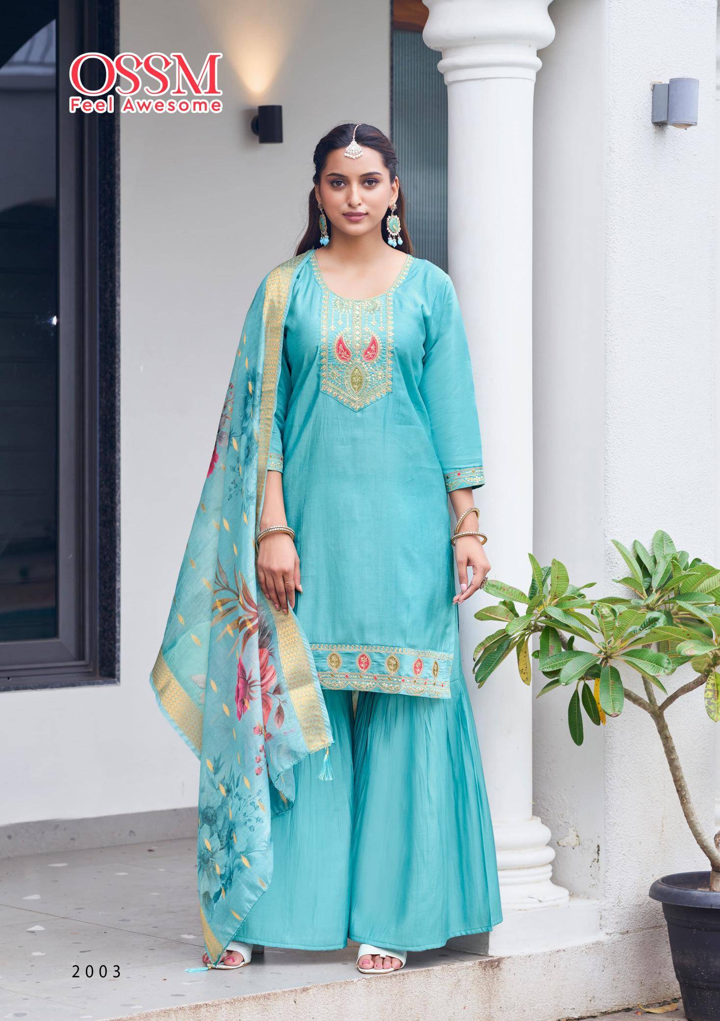 Ossm mannat vol 2 Kurti export market in Surat