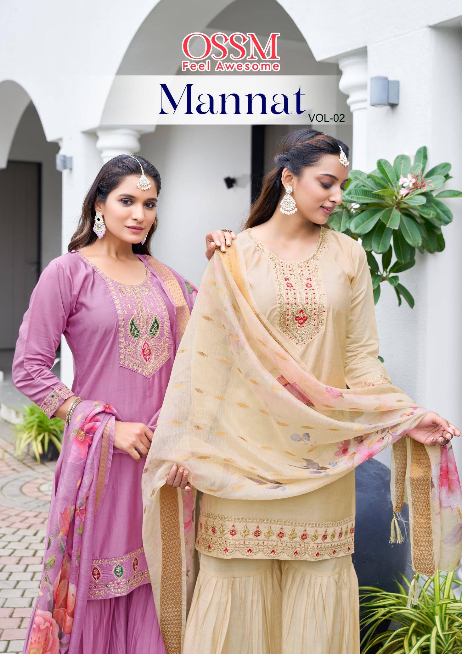 Ossm mannat vol 2 Kurti export market in Surat
