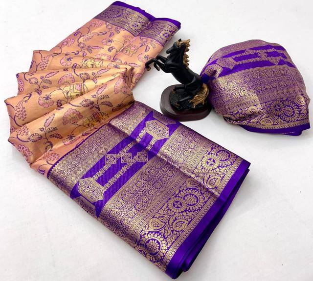 Malhar pushpa-vol-6 Silk saree wholesalers