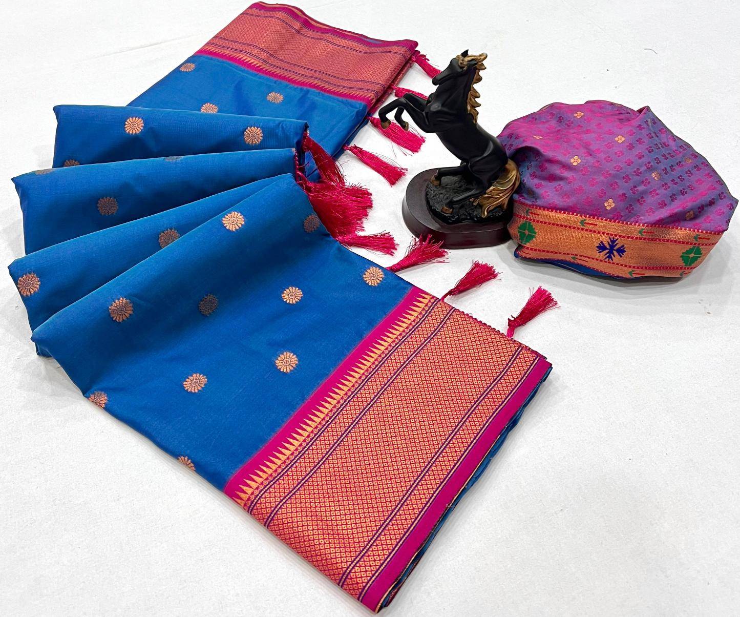 Malhar kalanjali narayanpeth Bridal saree manufacturers
