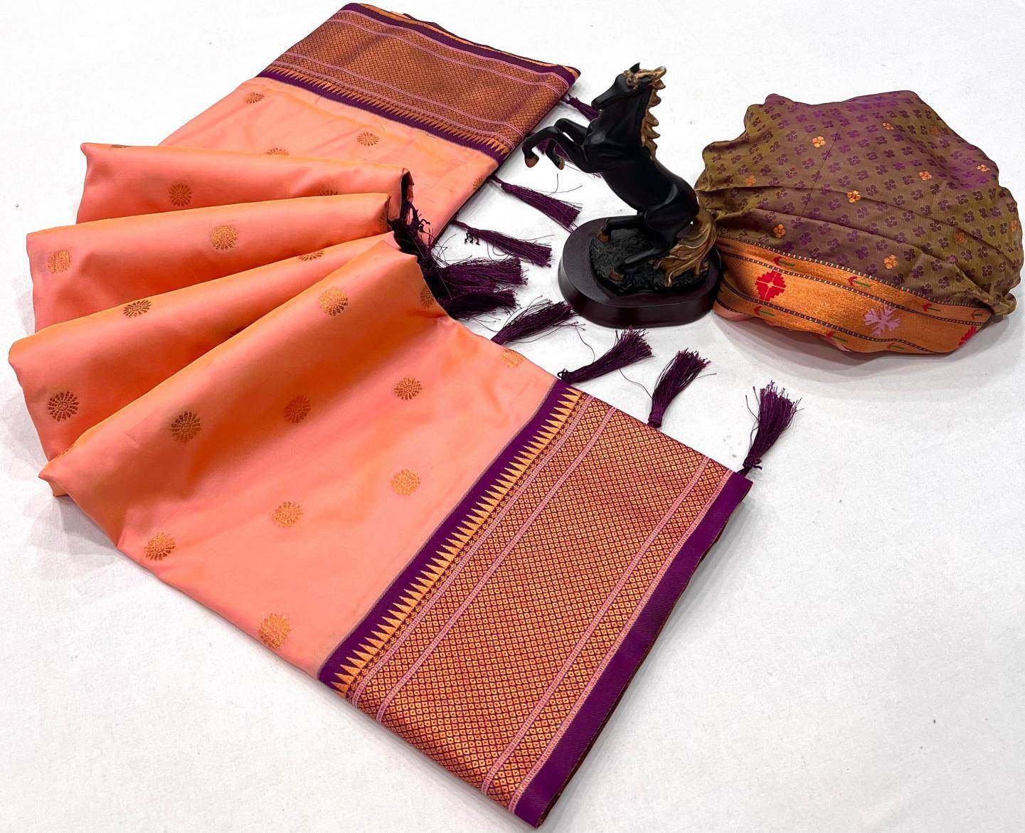 Malhar kalanjali narayanpeth Bridal saree manufacturers