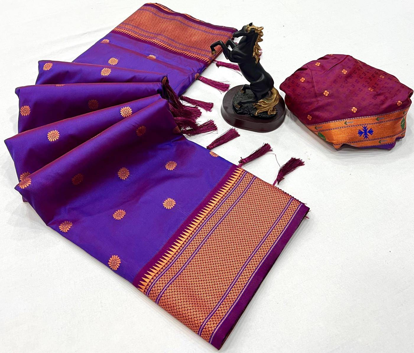 Malhar kalanjali narayanpeth Bridal saree manufacturers