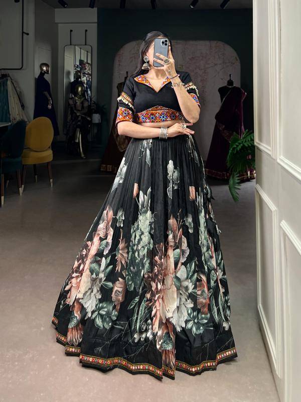 Tasar Silk Co-ord Set 1734 Exclusive lehenga choli collections in India