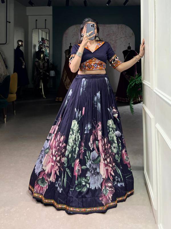 Tasar Silk Co-ord Set 1734 Exclusive lehenga choli collections in India