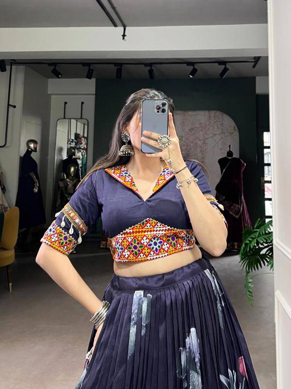 Tasar Silk Co-ord Set 1734 Exclusive lehenga choli collections in India