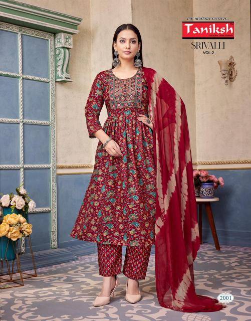 Taniksh srivalli vol 2 Kurtis wholesale online Kolkata