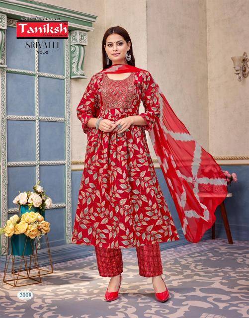 Taniksh srivalli vol 2 Kurtis wholesale online Kolkata