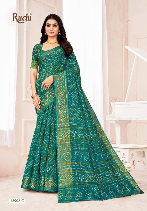 Shorya ruchi linen silk Sarees wholesale marketplace