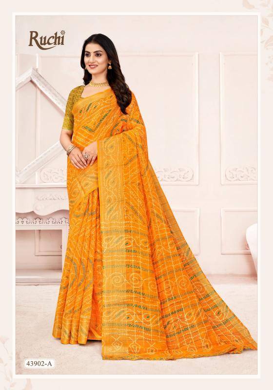 Shorya ruchi linen silk Sarees wholesale marketplace