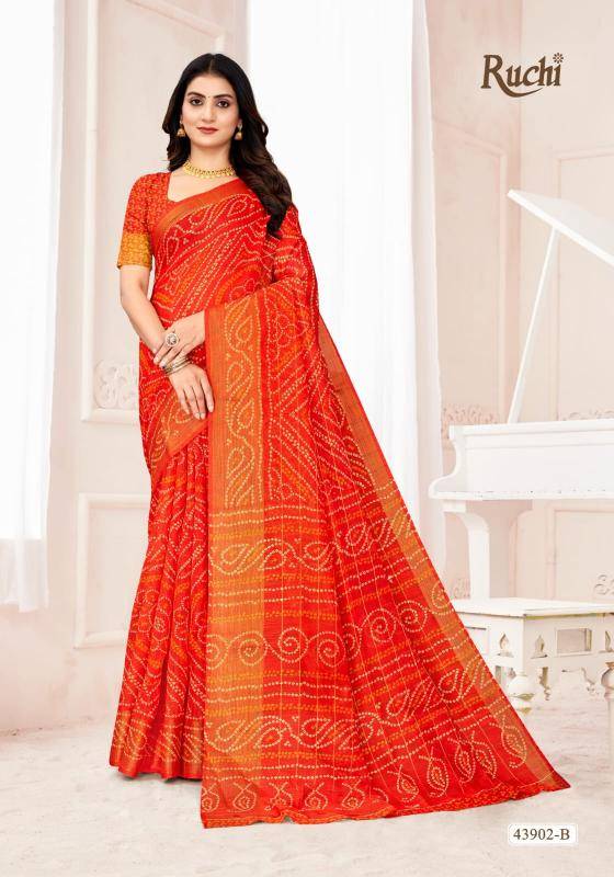 Shorya ruchi linen silk Sarees wholesale marketplace