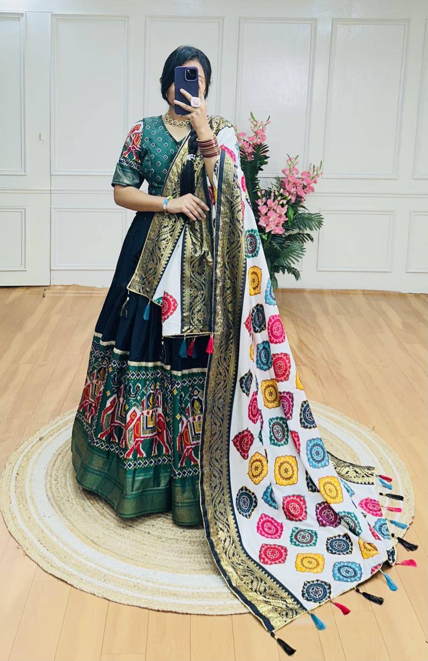 piludi Dola Silk Surat designer lehenga choli wholesale