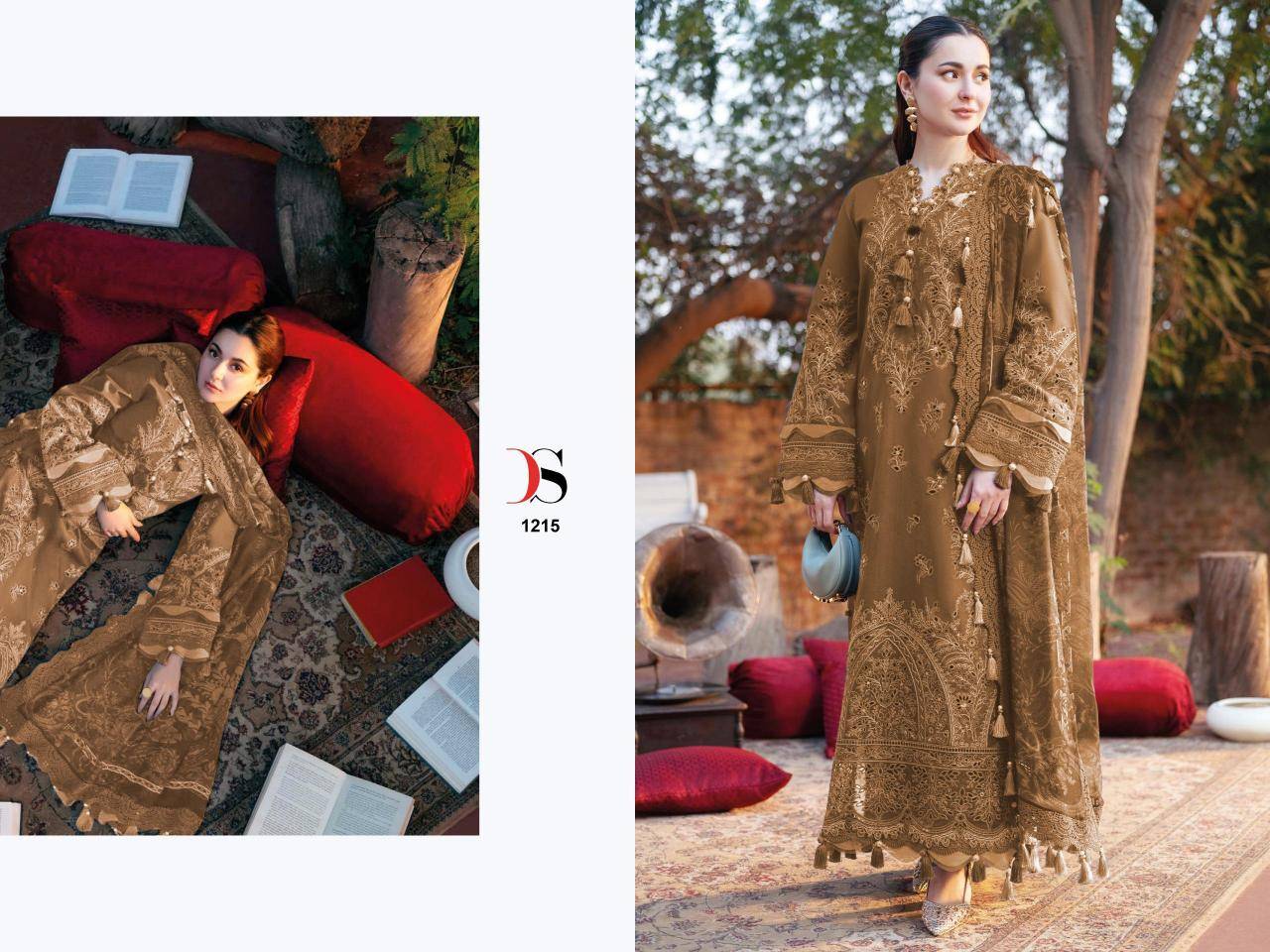 Deepsy suits elan lawn 25-4 Salwar Kameez wholesalers in Surat