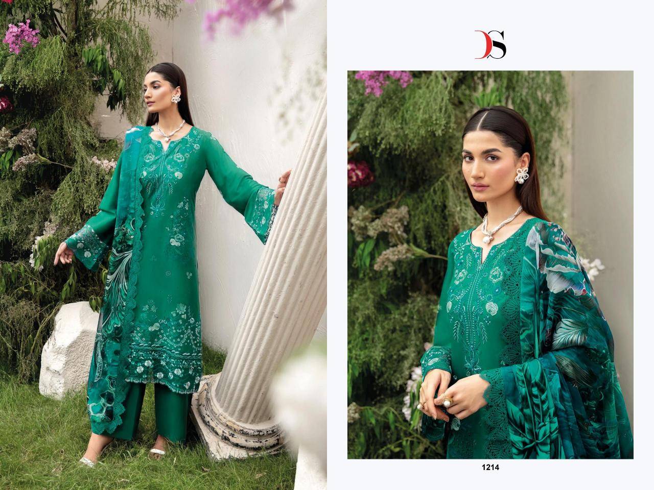 Deepsy suits elan lawn 25-4 Salwar Kameez wholesalers in Surat
