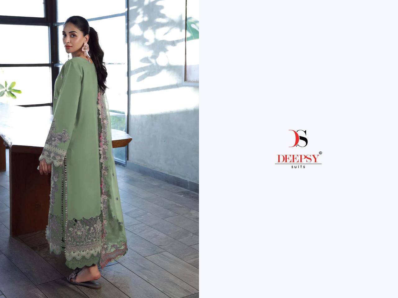 Deepsy suits elan lawn 25-4 Salwar Kameez wholesalers in Surat