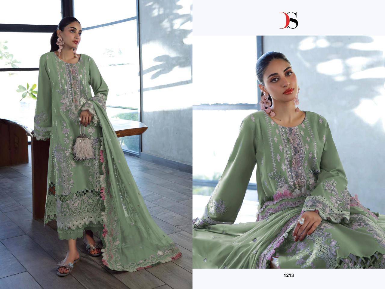 Deepsy suits elan lawn 25-4 Salwar Kameez wholesalers in Surat