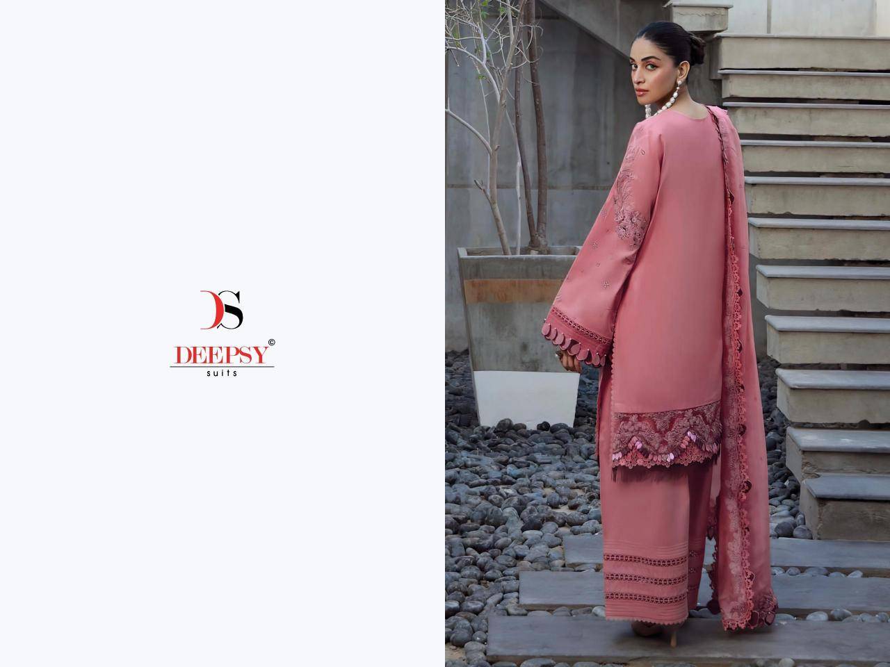 Deepsy suits elan lawn 25-4 Salwar Kameez wholesalers in Surat