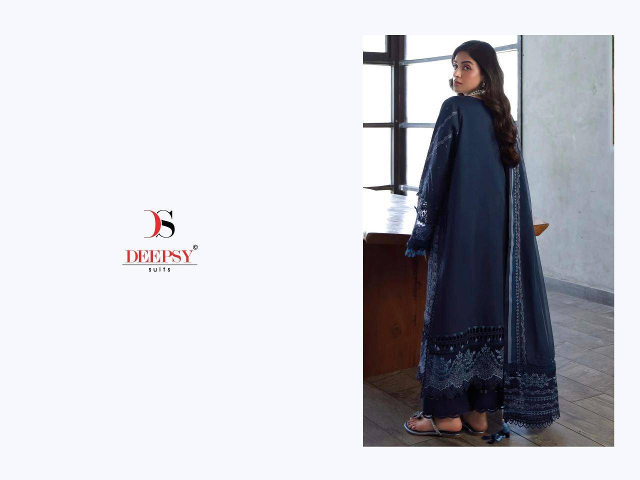 Deepsy suits elan lawn 25-4 Salwar Kameez wholesalers in Surat
