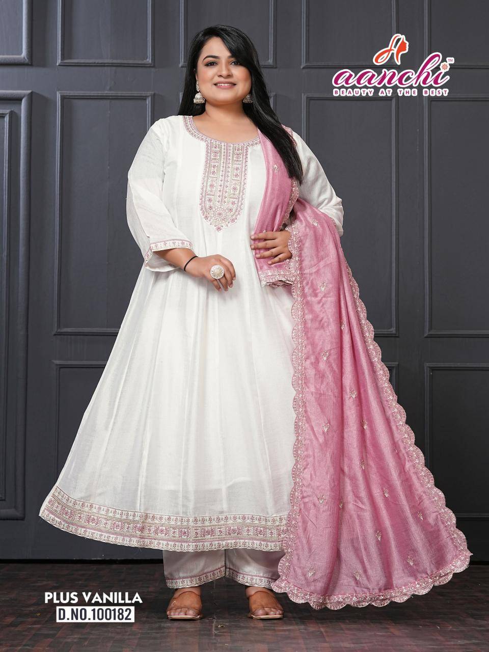 Aanchi plus vanilla Latest kurti designs in Bangalore wholesale market