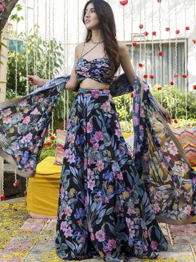 Botnical 01 Fancy Printed Bulk lehenga choli suppliers