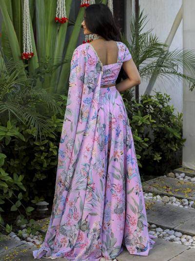 Botnical 01 Fancy Printed Bulk lehenga choli suppliers